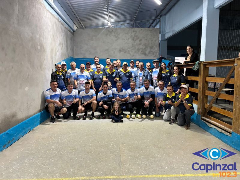 Copa Capinzal de Bocha em Trios movimenta as canchas com seis partidas pela segunda rodada