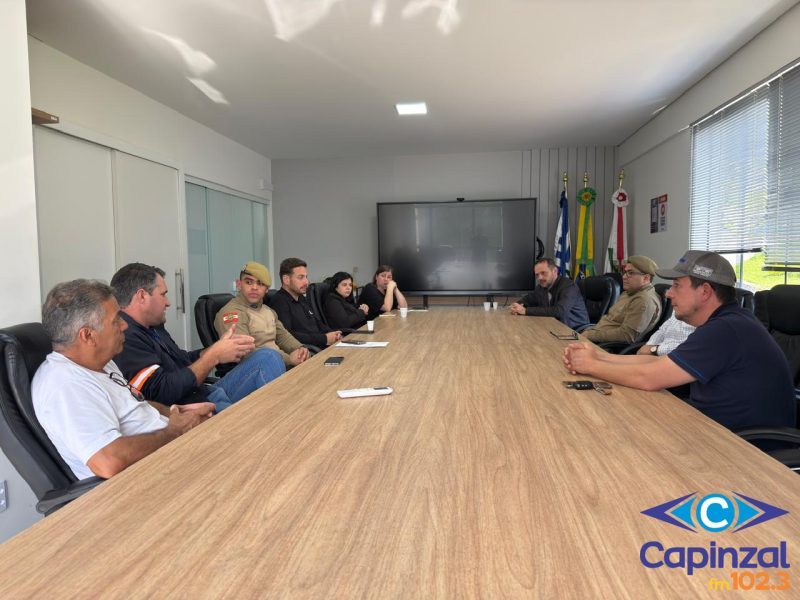 Reunião discute mudanças no trânsito da Avenida XV de Novembro, em Capinzal