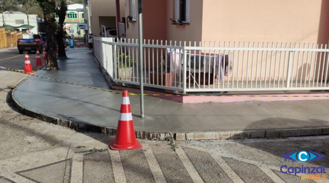 Secretaria de Urbanismo dá sequência ao Programa de Revitalização de Passeios Públicos