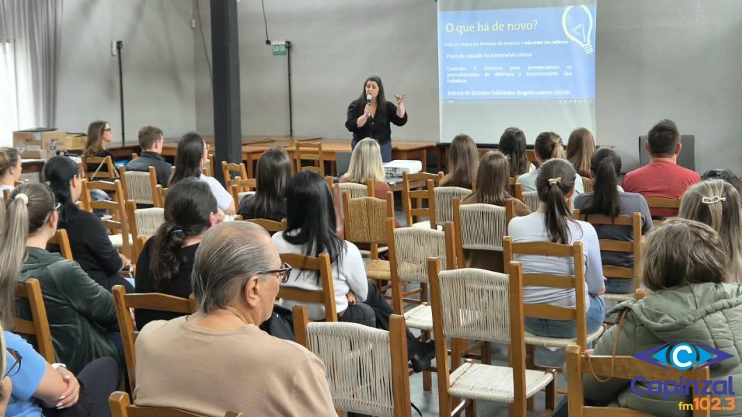 Justiça Eleitoral inicia treinamento de mesários para as Eleições 2026 na 37ª Zona Eleitoral