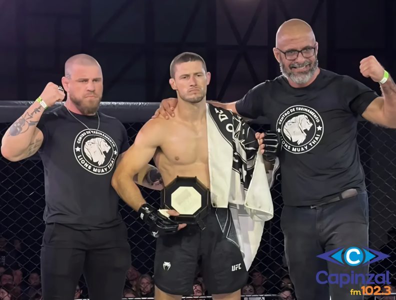 Lutador de Capinzal, Michel Ferreira estreia no MMA profissional com vitória em Brusque