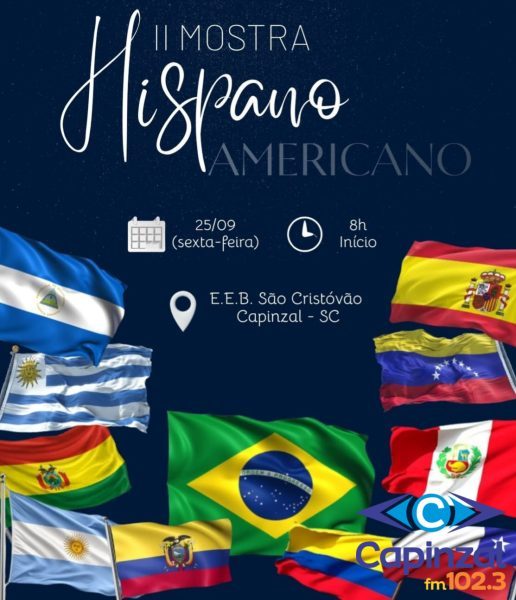 EEB São Cristóvão promove II Mostra Hispano-Americano nesta sexta-feira em Capinzal
