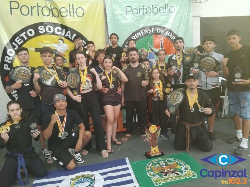 HAECON-DO e HAE-BOXE de Capinzal conquistam título geral por equipes no Brasileiro Open de Hapkido em Itapema