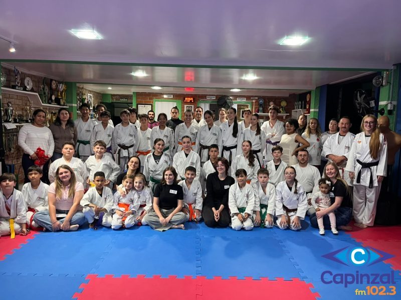 Associação Amigos do Karatê de Capinzal promove atividade com foco na preparação psicológica de seus atletas