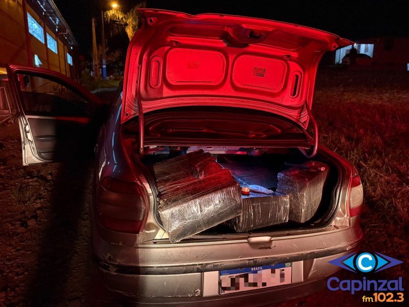 *Homem que transportava 210 quilos de maconha tenta fugir, mas acaba preso pela PRF no Oeste catarinense*