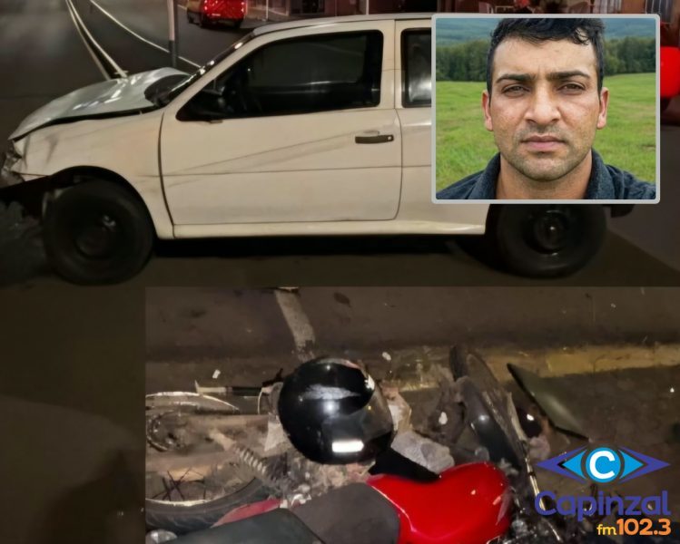Motociclista morre após permanecer uma semana internado devido a acidente em Campos Novos
