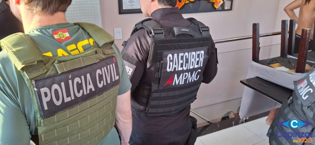 Investigação iniciada em Piratuba identifica adolescentes suspeitos de ameaças virtuais em SP e MG