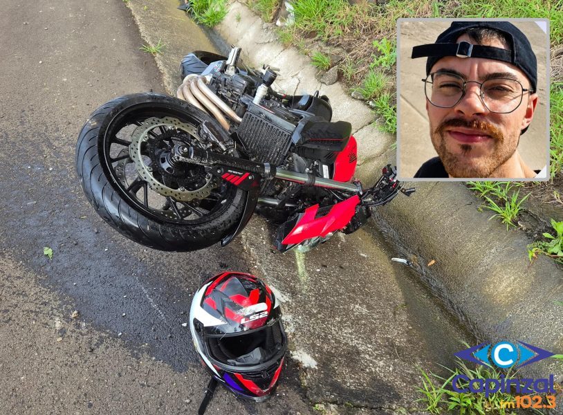 Motociclista morre no hospital após acidente no Contorno Viário de Capinzal