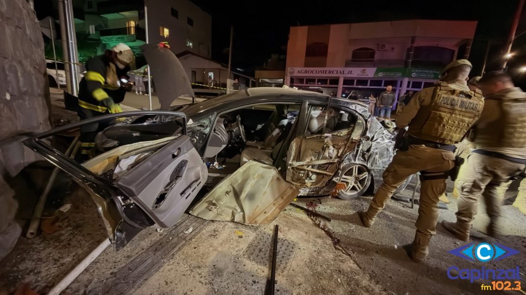 Acidente deixa mulher gravemente ferida em Concórdia