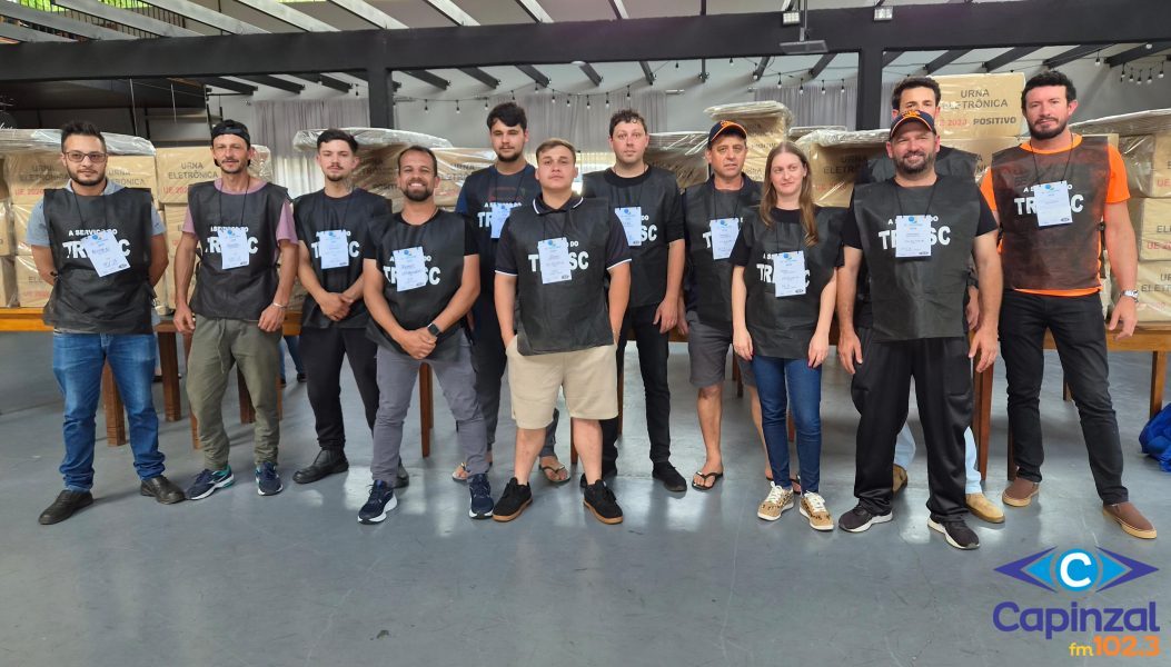 Transportadora mobiliza frota para entrega e recolhimento de urnas eletrônicas na 37ª Zona Eleitoral de Capinzal