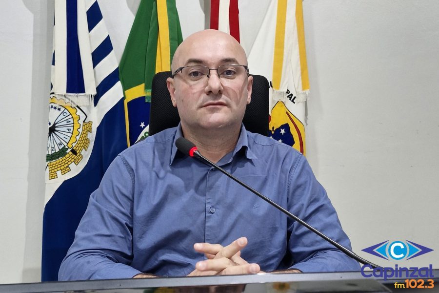 Presidente da Câmara de Capinzal, Kelvis Borges, sinaliza possível saída do Partido Progressistas