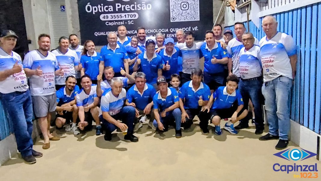 Copa Capinzal de Bocha em Trios teve rodada movimentada no fim de semana