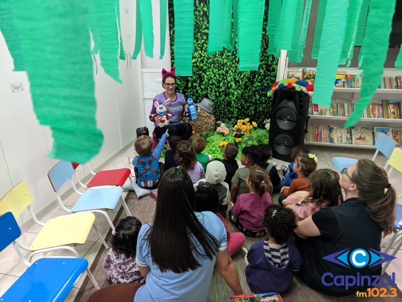 CMEI Pinguinho de Gente, de Capinzal, promove aventura entre cores e descobertas
