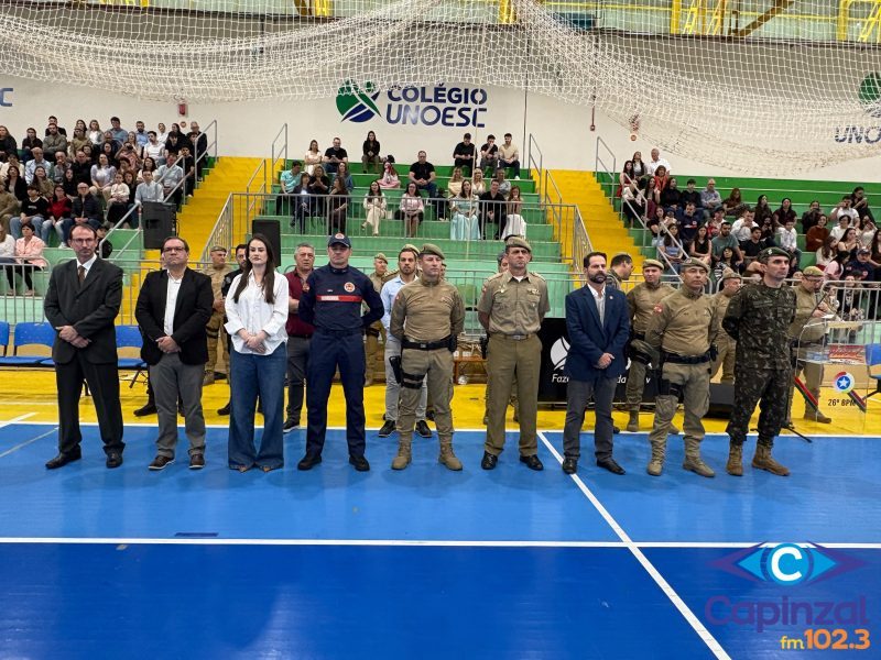 26º BPM forma 33 novos soldados temporários em Herval d’Oeste