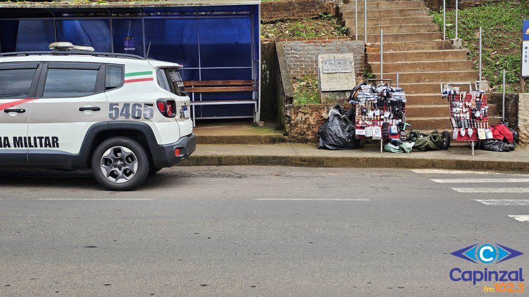 Polícia Militar apreende pequena porção de maconha durante abordagem em Capinzal