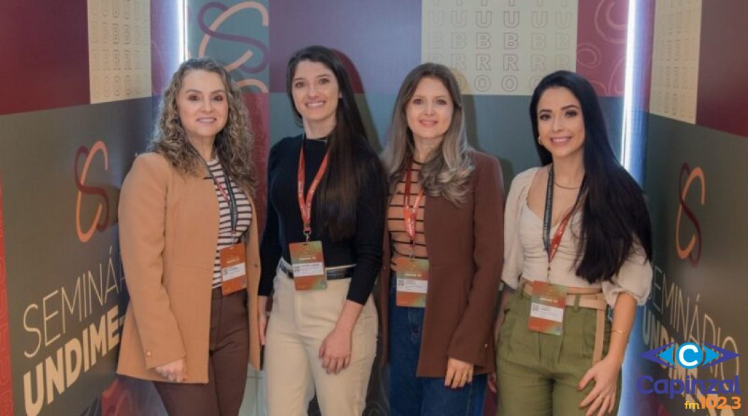 Representantes da Educação de Ouro participam do Seminário Undime-SC 2026
