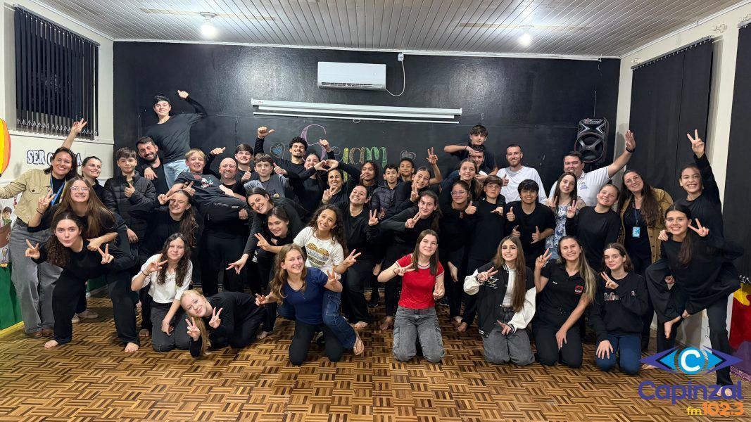 Grupo Teatral Elohim e projeto Conviva Rural promovem intercâmbio com adolescentes em Capinzal