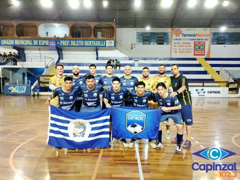 Capinzal Futsal enfrenta o líder Bom Jesus pela Série Prata da Liga Catarinense