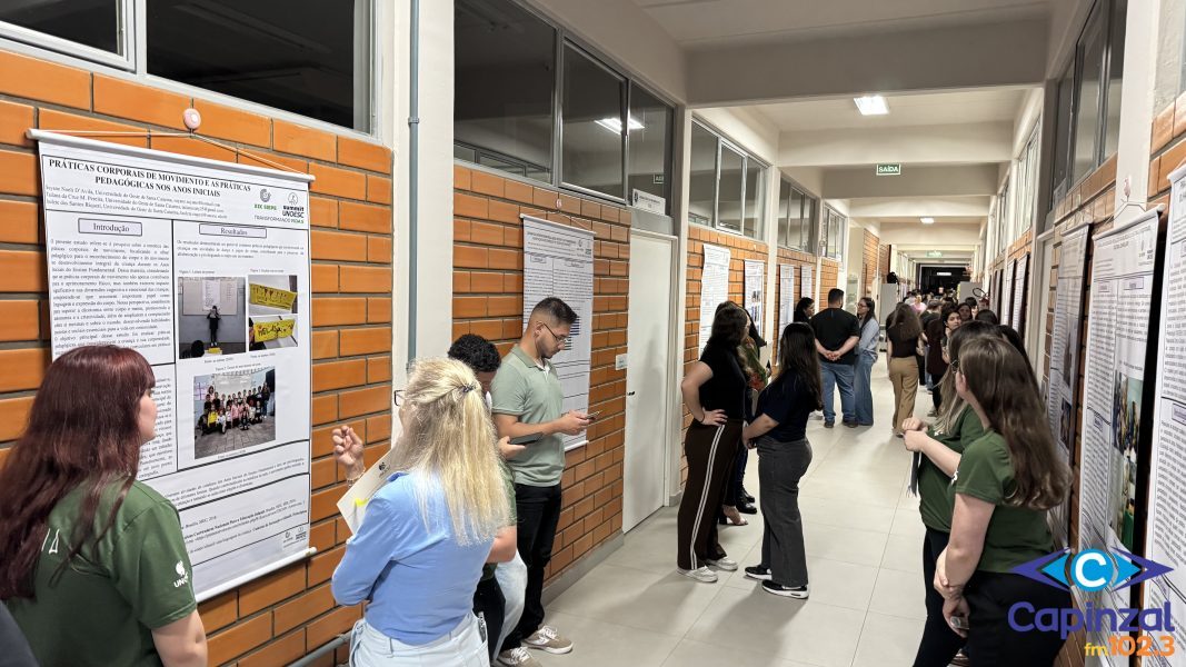 Unoesc Capinzal realiza apresentação  de trabalhos acadêmicos durante  o XIX SIEPE