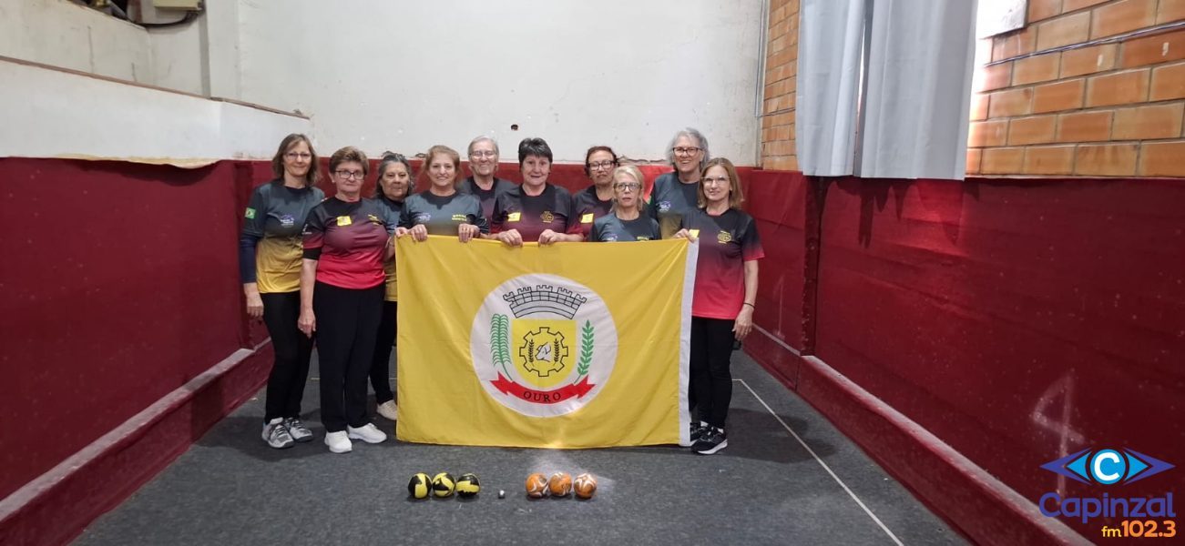 Ouro define representantes para a etapa regional dos JIIDOS na modalidade de bocha