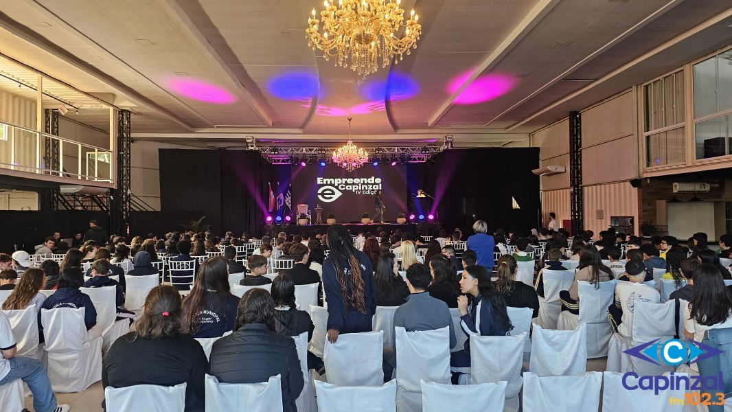 Empreende Capinzal reúne 300 estudantes e terá palestra com Amoroso nesta quarta-feira