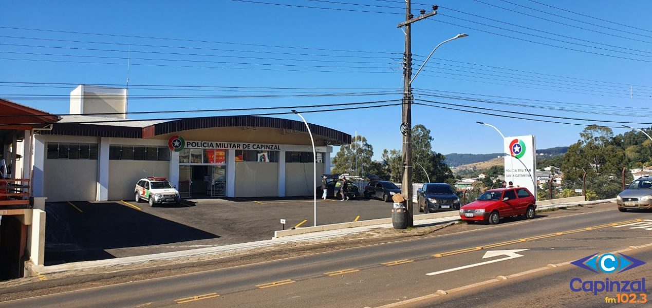 Polícia Militar aborda motoneta conduzida por menor de idade em Capinzal